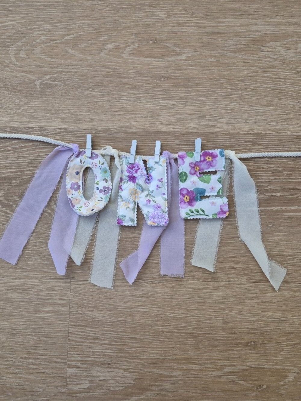 First birthday ONE highchair banner